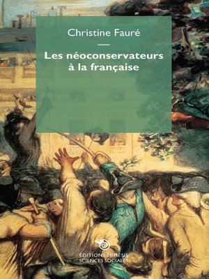 cover image of Les néoconservateurs à la française